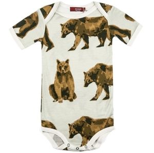 Milkbarn Bamboo Bear Onsie